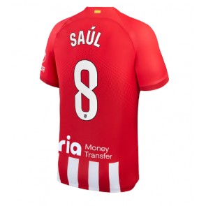 Atletico Madrid Saul Niguez #8 Domaci Dres 2023-24 Kratak Rukavima